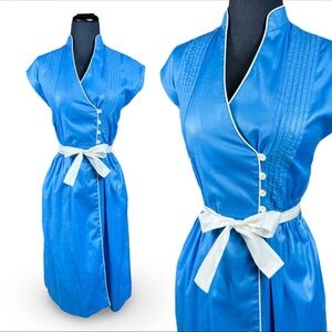 Vintage 1970s blue Dress